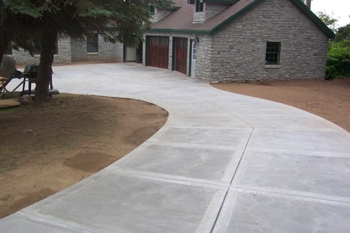 concrete driveways